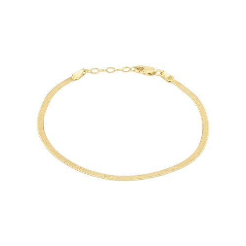 Gold Vermeil Herringbone Chain