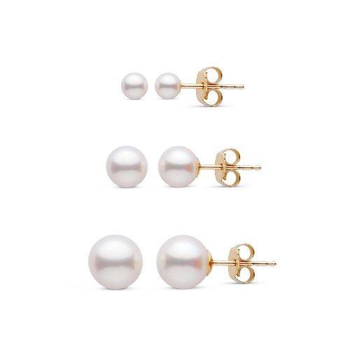 14K Pearl Studs