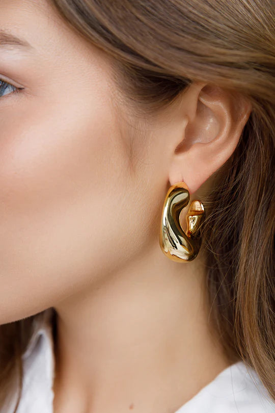 Gold Orla Hoops