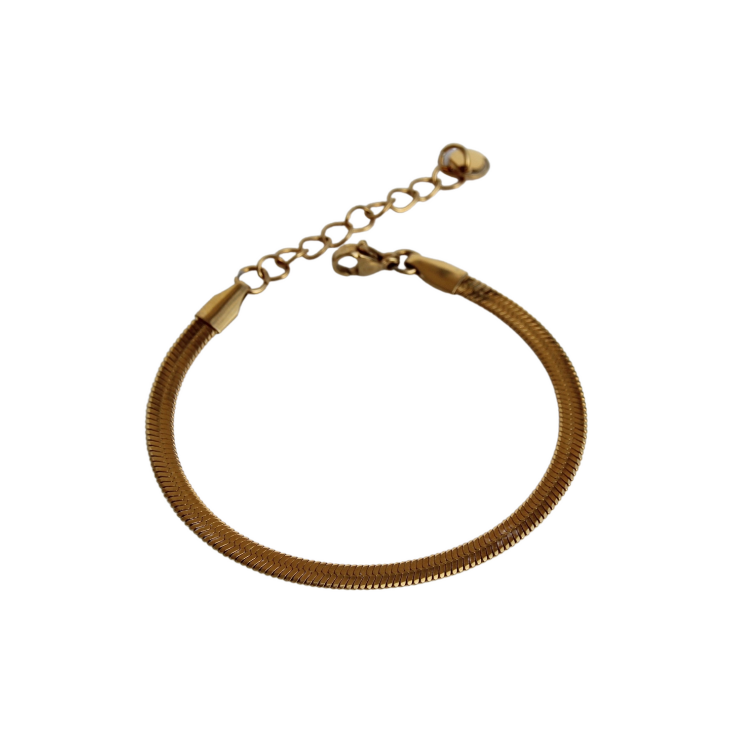 Herringbone Gold PVD Bracelet