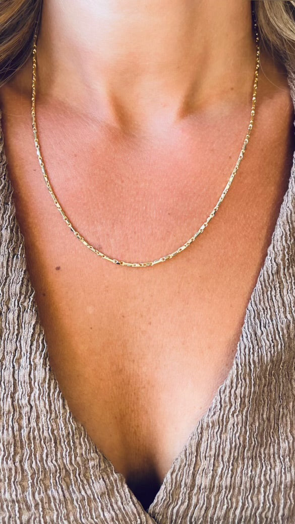 Gold Vermeil Capri Link Chain