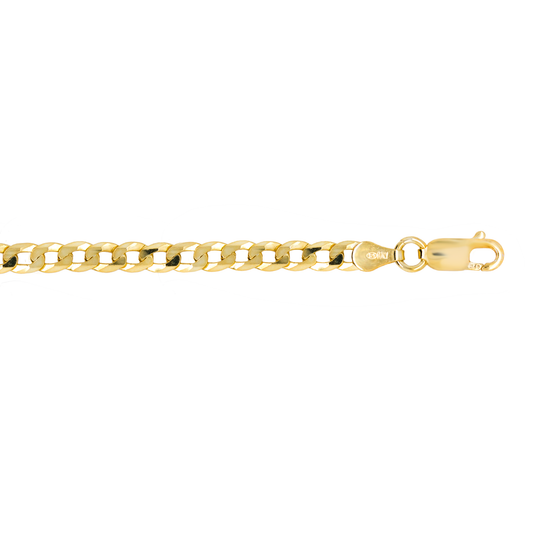 Gold Vermeil Flat Curb Link Choker