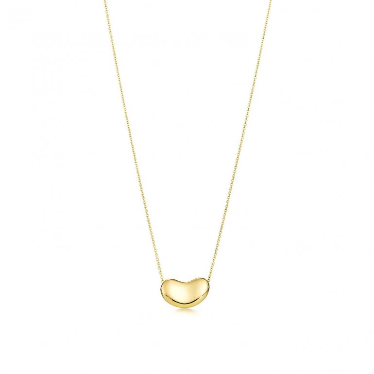 Gold Vermeil Bean Necklace