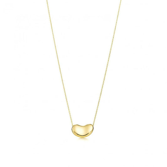 Gold Vermeil Bean Necklace