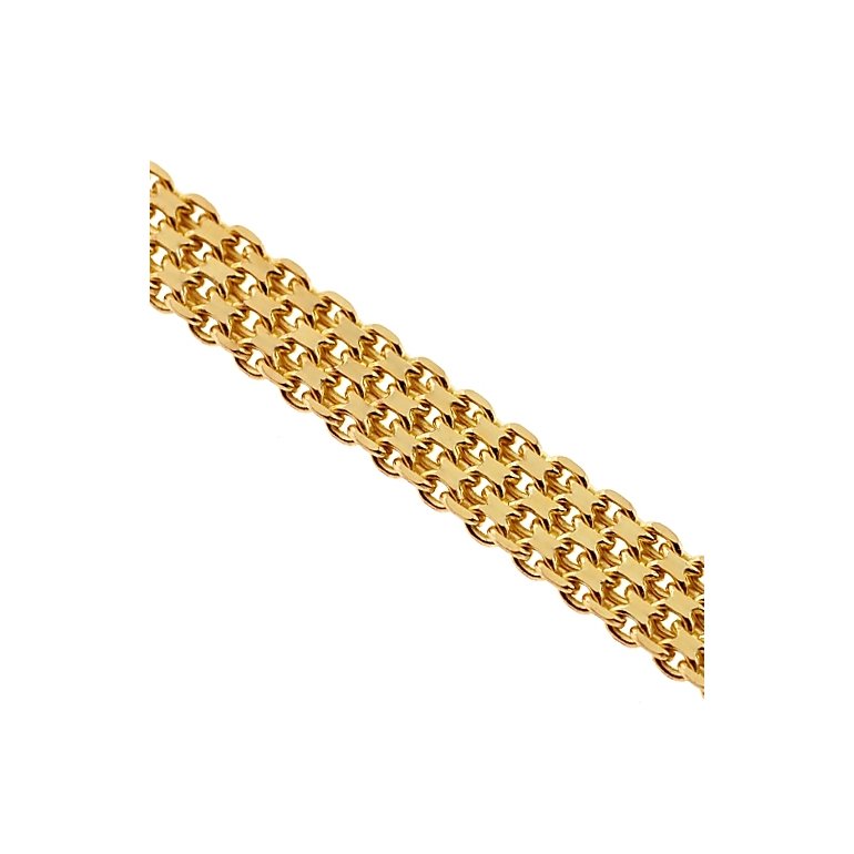 Gold Vermeil Bismark Chain Anklet