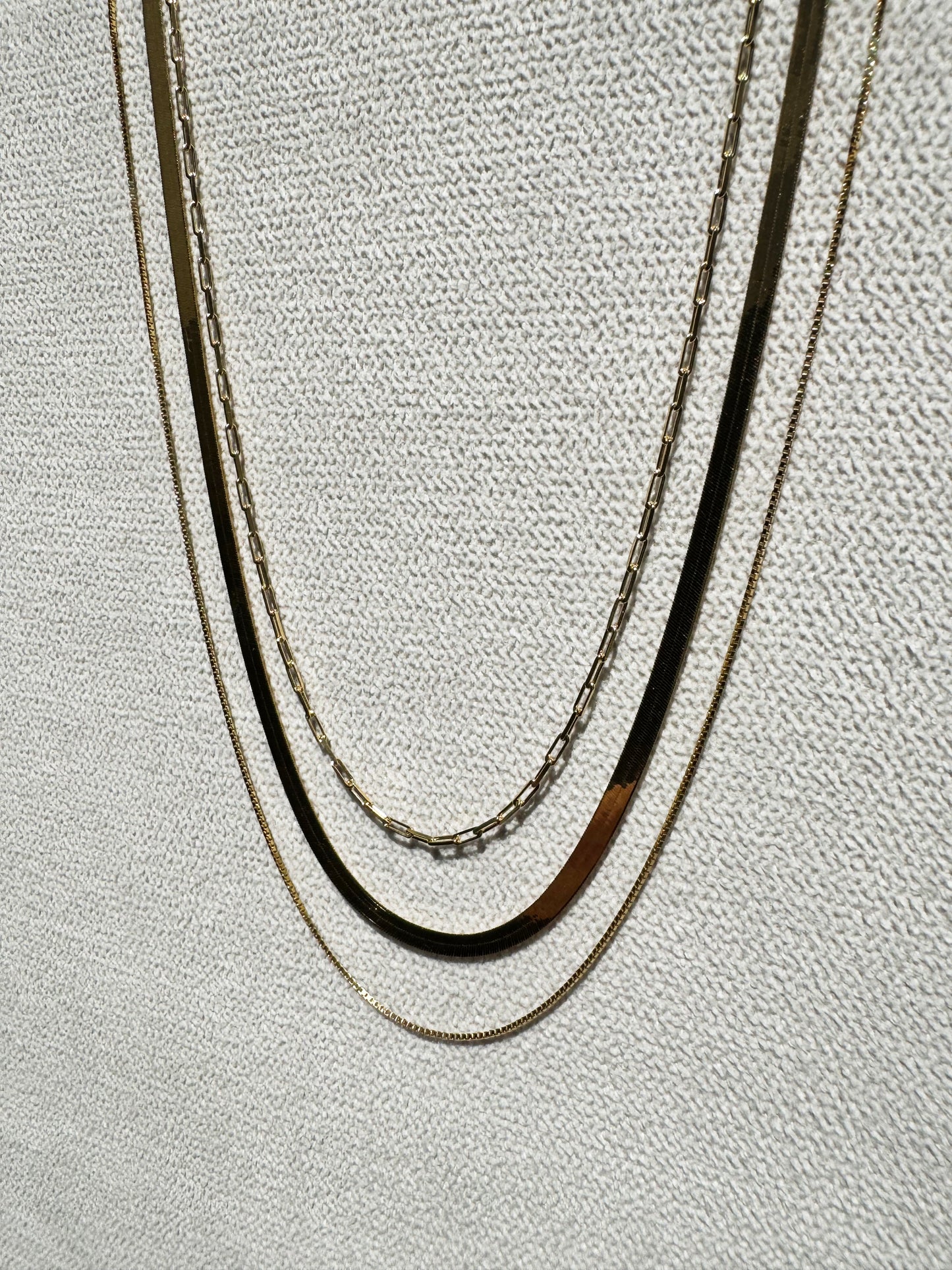 Gold Vermeil Paperclip Chain 1.8MM