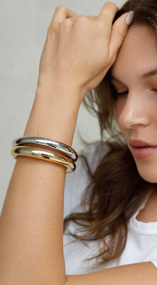 Gold Bold Light Cuff