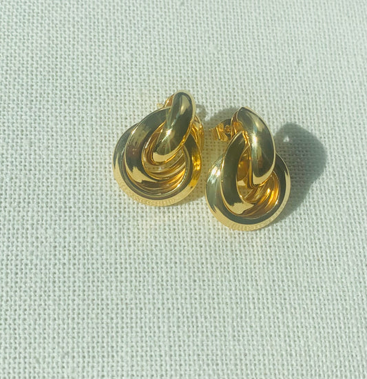 Gold Bold Earrings