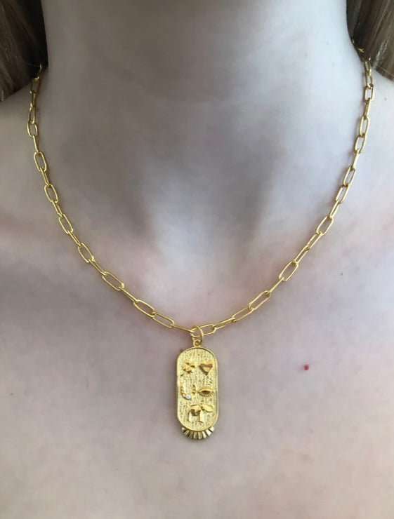 Gold Vermeil Lucky Charm