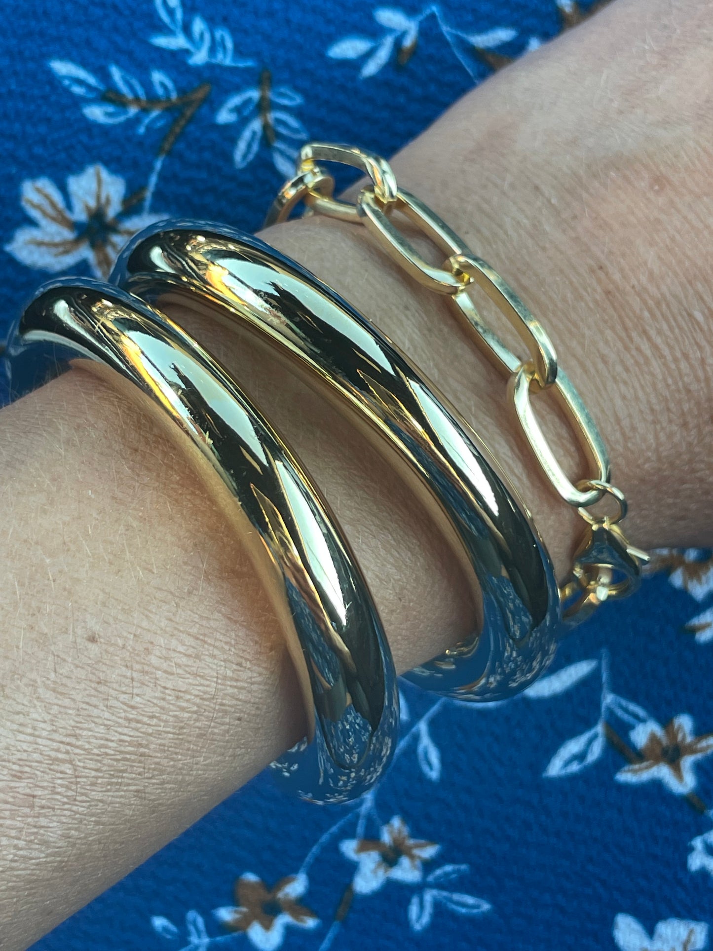 Gold Bold Light Cuff