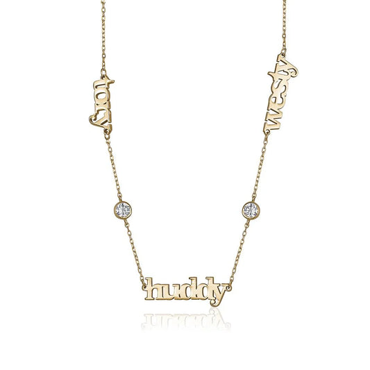 Gold Vermeil Personalized Name Necklace