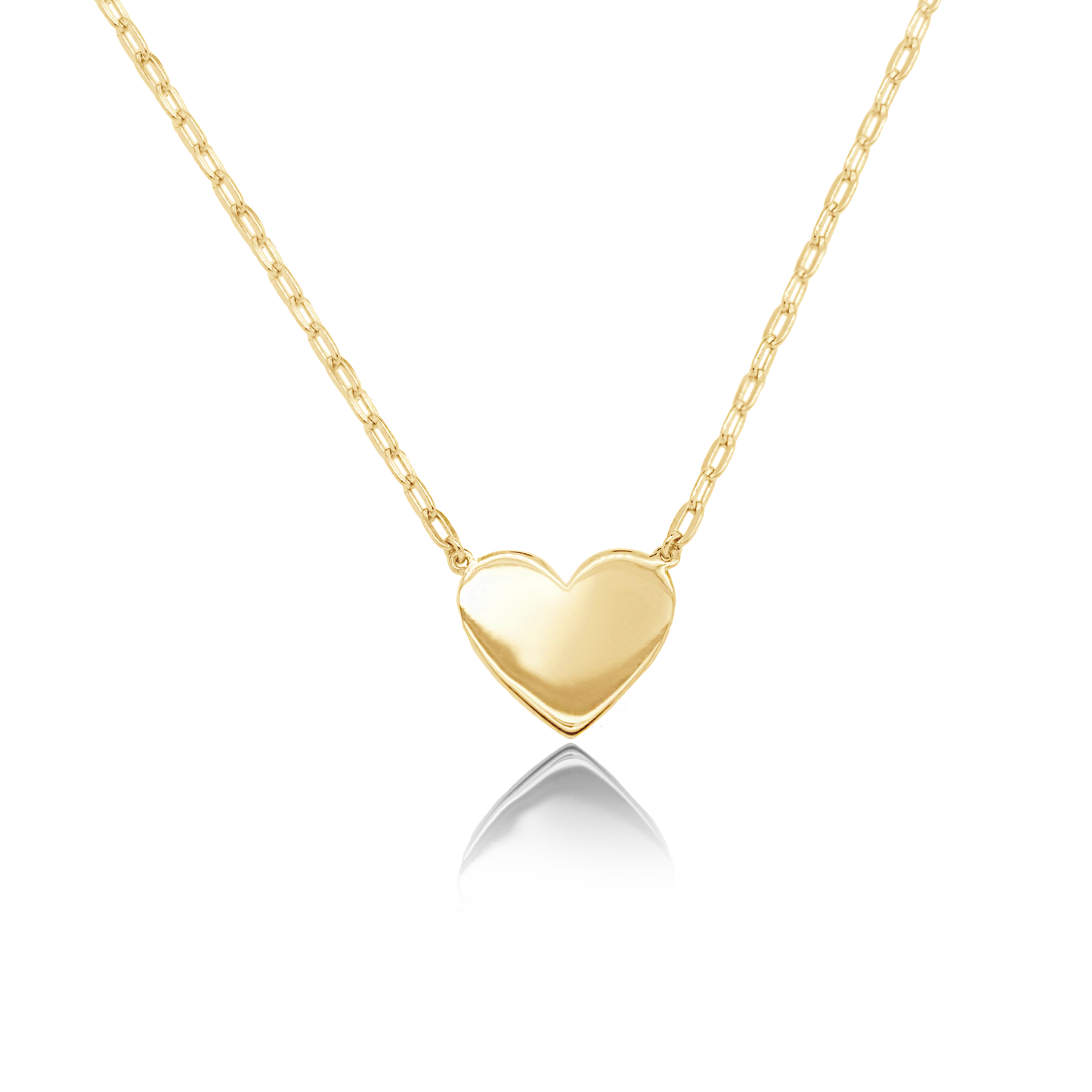 Gold Vermeil Heart of Gold Necklace