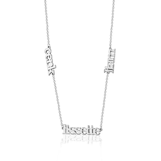 Sterling Silver Personalized Name Necklace