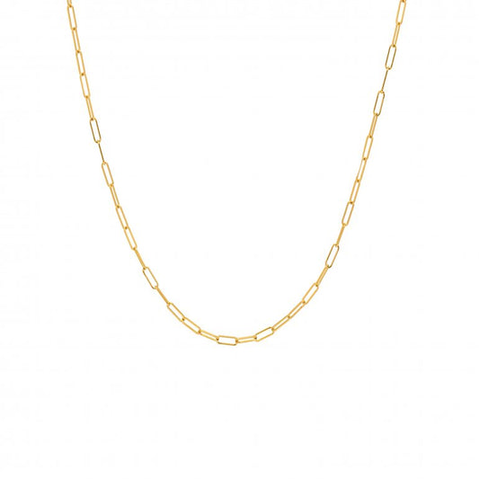 Gold Vermeil 3MM Paperclip Chain