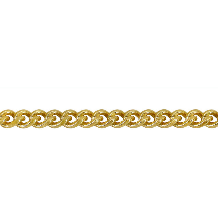 Gold Filled Curb Chain Anklet