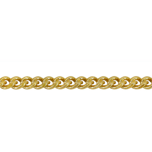 Gold Filled Curb Chain Anklet