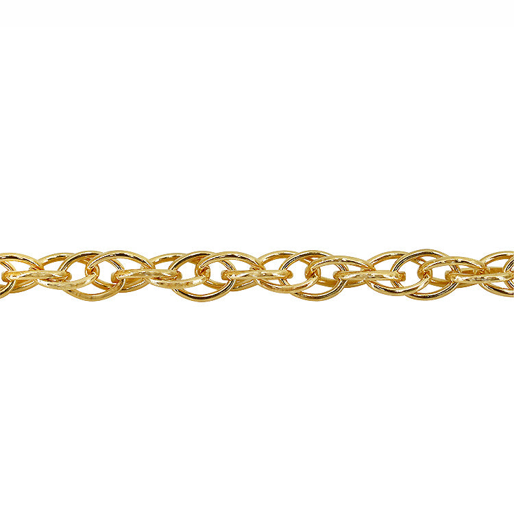 Gold Filled French Rope Link Chain Anklet