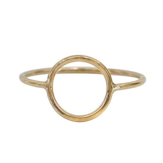 Gold Filled Open Circle Ring