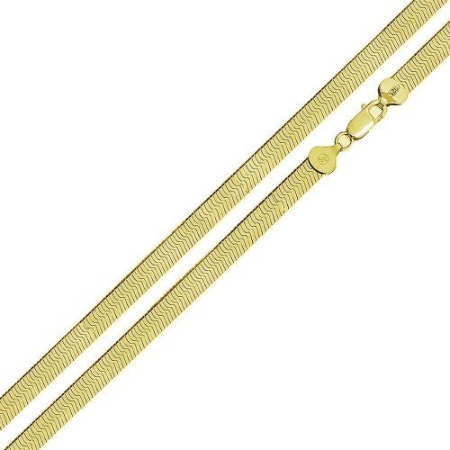 Gold Vermeil Herringbone Chain