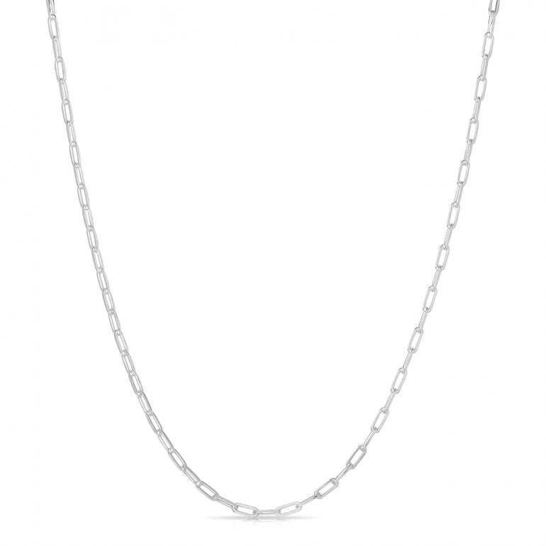 Sterling Silver 1.8MM Paperclip Chain